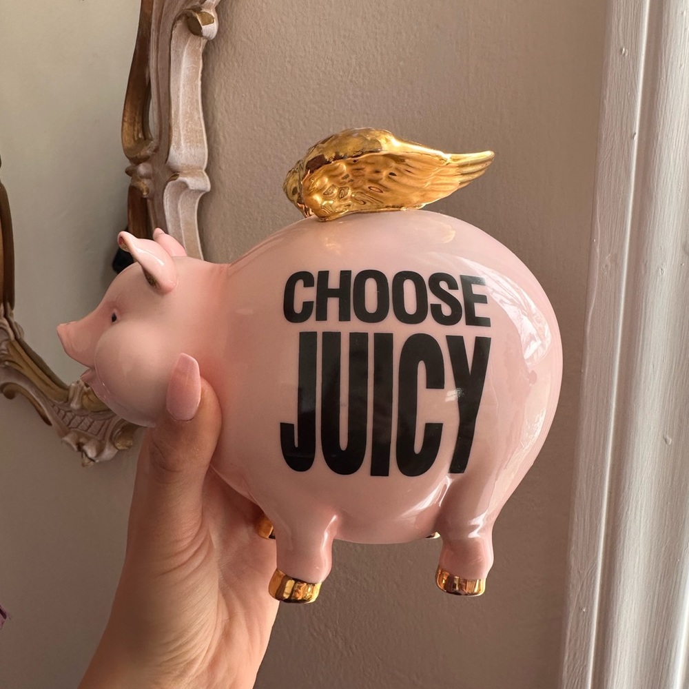 Juicy couture vintage piggy bank